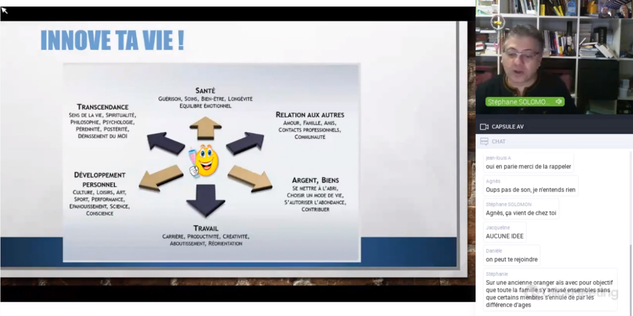 Webinaire - Innove ta vie