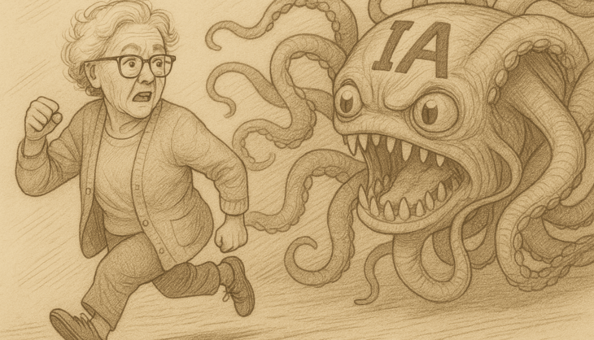 Mamie et le monstre tentaculaire